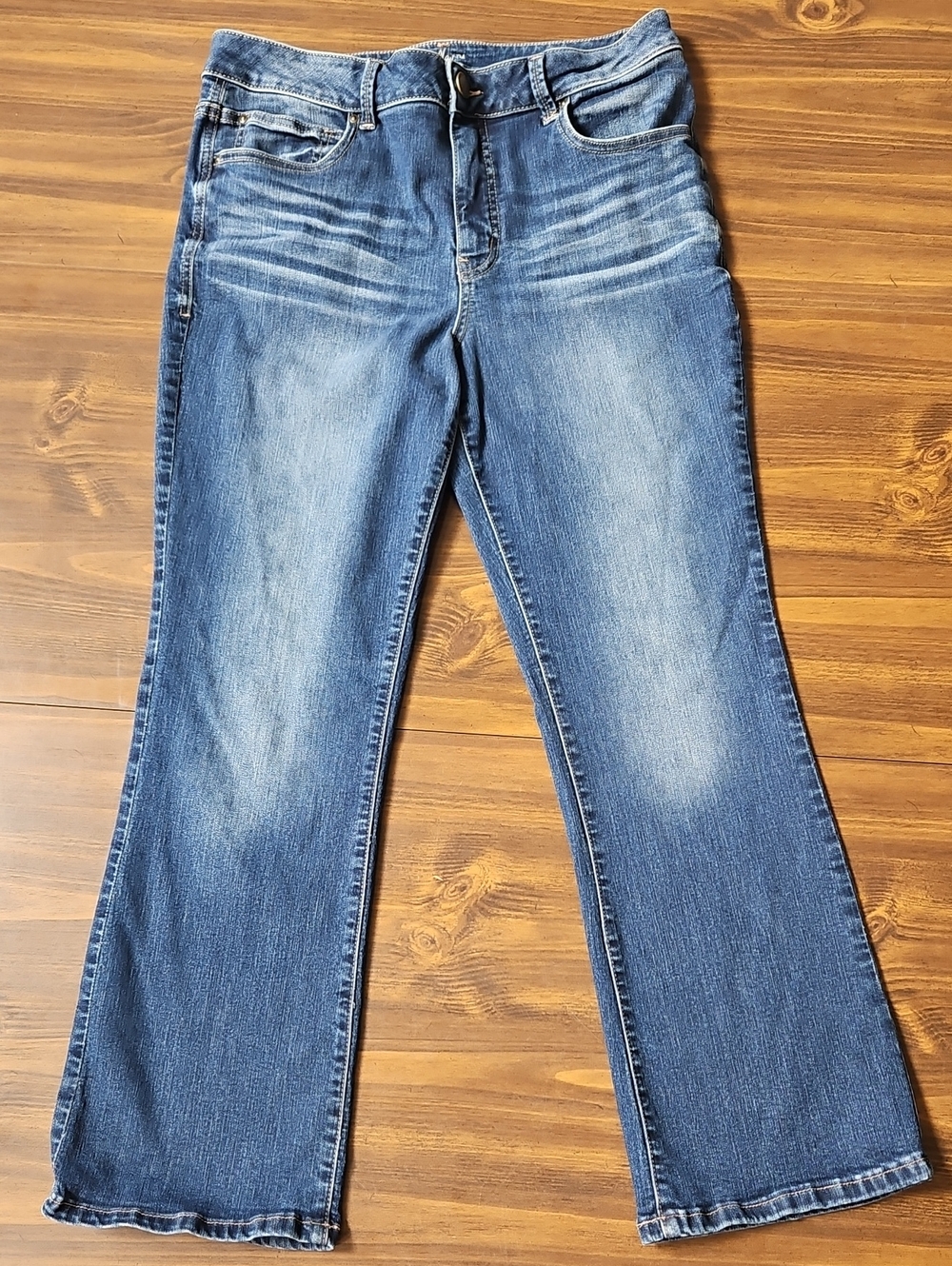 Maurices Mid Wash Blue Bootcut Jeans
